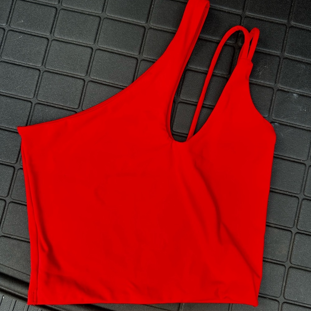 FP Movement by Free People Red Crop Top